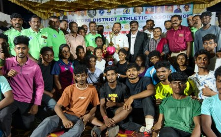 “இளம் வீரர்களின் அதிரடி ஆட்டம்! 65-வது மாவட்ட தடகள போட்டி கோலாகலம்!”