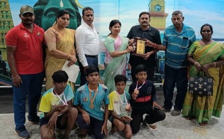 கோவையில் 65-வது மாவட்ட ஜூனியர் தடகளப் போட்டி நிறைவு!