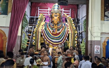 2 டன் மலர்… 50 கிலோ சந்தனம்! 👑 ராஜா அலங்காரத்தில் ஜொலித்த புலியகுளம் முந்தி விநாயகர்!