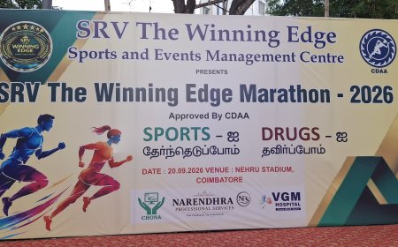 போதை வேண்டாம் விளையாட்டு போதும் SRV விழிப்புணர்வு மாரத்தான்!