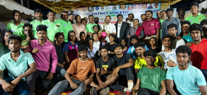 “இளம் வீரர்களின் அதிரடி ஆட்டம்! 65-வது மாவட்ட தடகள போட்டி கோலாகலம்!”