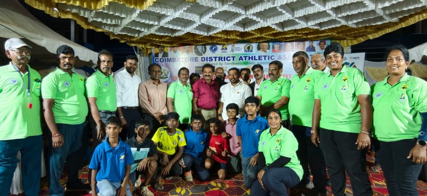 “இளம் வீரர்களின் அதிரடி ஆட்டம்! 65-வது மாவட்ட தடகள போட்டி கோலாகலம்!”