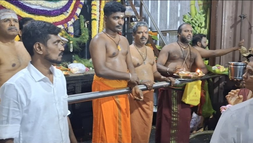 2 டன் மலர்… 50 கிலோ சந்தனம்! 👑 ராஜா அலங்காரத்தில் ஜொலித்த புலியகுளம் முந்தி விநாயகர்!