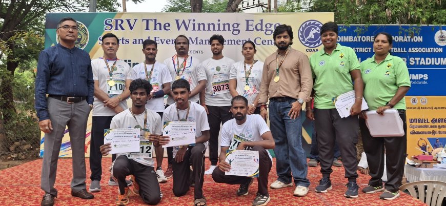போதை வேண்டாம் விளையாட்டு போதும் SRV விழிப்புணர்வு மாரத்தான்!
