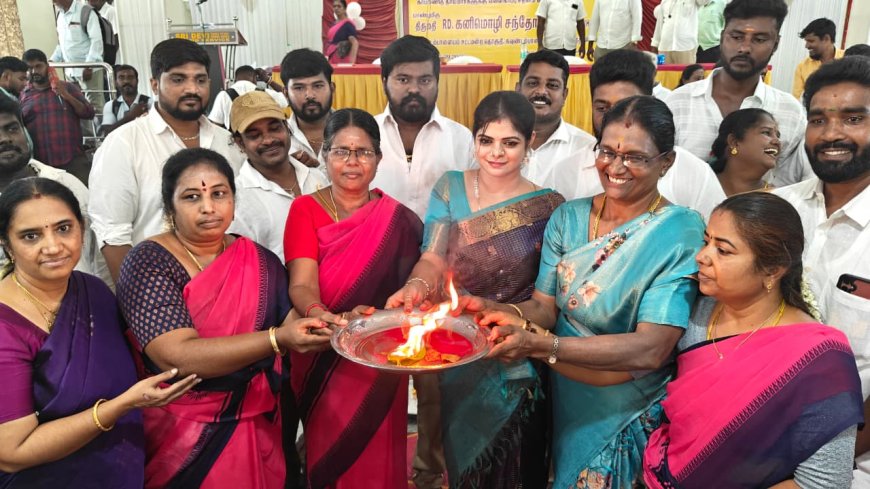 100-க்கும் மேற்பட்ட கர்ப்பிணி பெண்களுக்கு சமுதாய வளைகாப்பு விழா*