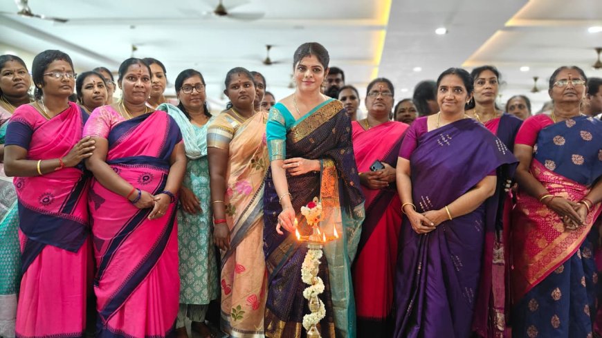 100-க்கும் மேற்பட்ட கர்ப்பிணி பெண்களுக்கு சமுதாய வளைகாப்பு விழா*