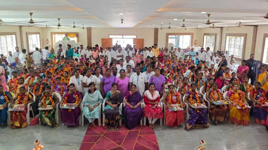 100-க்கும் மேற்பட்ட கர்ப்பிணி பெண்களுக்கு சமுதாய வளைகாப்பு விழா*