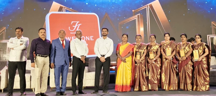 100 சதவிகித தேர்ச்சியை பெற்றுத்தந்த ஆசிரியர்களுக்கு சிறப்பு பாராட்டு