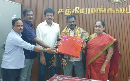 சத்தியமங்கலம் நகராட்சியில் 100% வரி வசூல்!