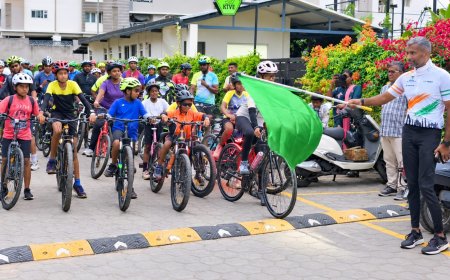 காந்தி ஜெயந்தி சைக்கிள் விழிப்புணர்வுபேரணி 2026