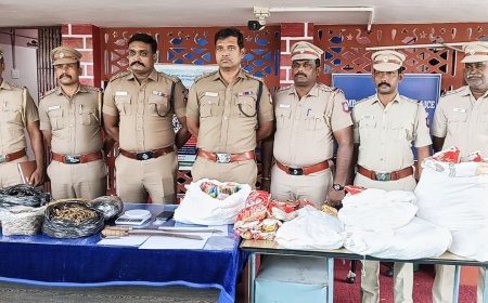 போதைப் பொருளுக்கு எதிராக காவல்துறையினர் அதிரடி சோதனை!