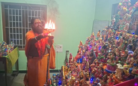 ஸ்ரீ நாக சக்தி அம்மன் தியான பீடத்தில் நவராத்திரி கொலு!
