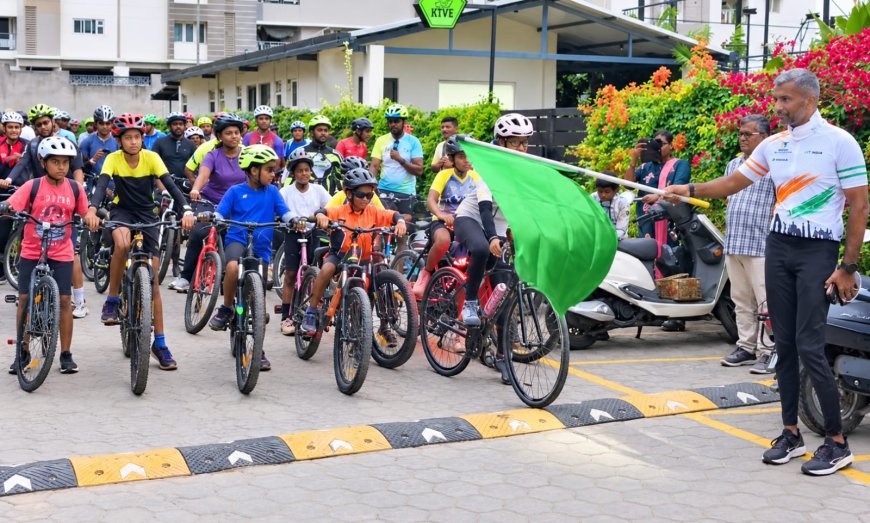 காந்தி ஜெயந்தி சைக்கிள் விழிப்புணர்வுபேரணி 2026