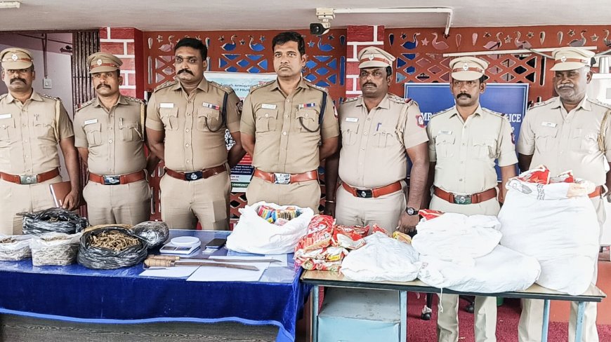 போதைப் பொருளுக்கு எதிராக காவல்துறையினர் அதிரடி சோதனை!