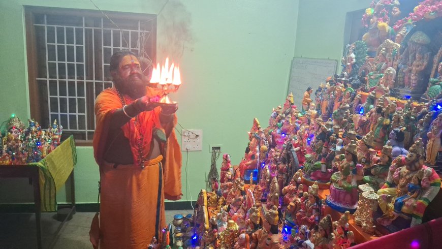 ஸ்ரீ நாக சக்தி அம்மன் தியான பீடத்தில் நவராத்திரி கொலு!
