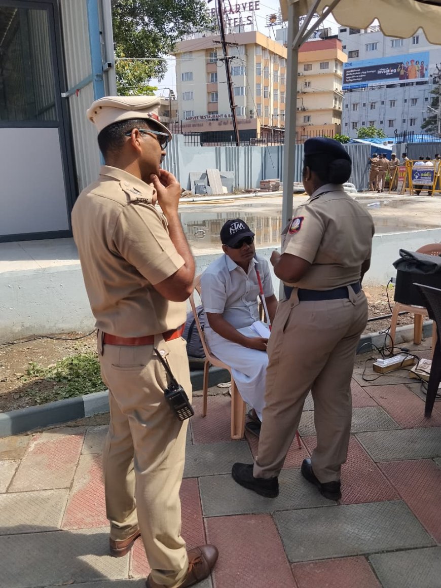 பெரியார் அறிவுலகம் திறப்பு விழாவில் திடீர் பரபரப்பு.!