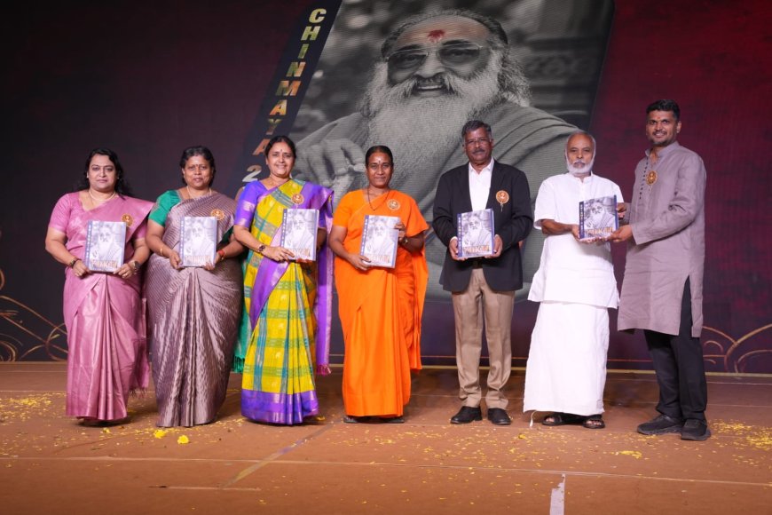 குட்டீஸ் முதல் பிளஸ் 2 வரை… கலைத்திறமையால் அசத்திய சின்மயா வித்யாலயா மாணவர்கள்!