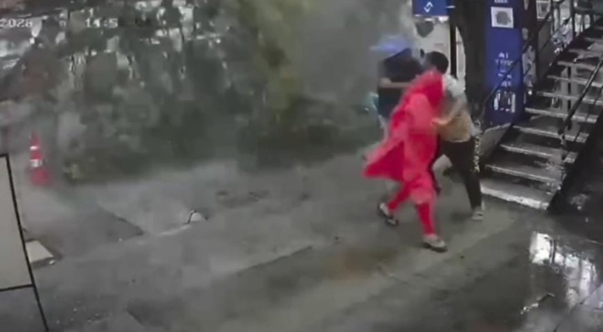 அதிர்ஷ்டவசமாக உயிர்த்தப்பிய நபர்கள்!